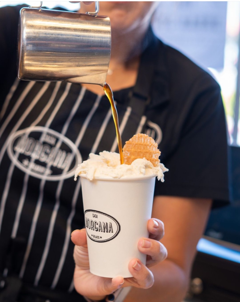 Casa Morgana affogato weekly special